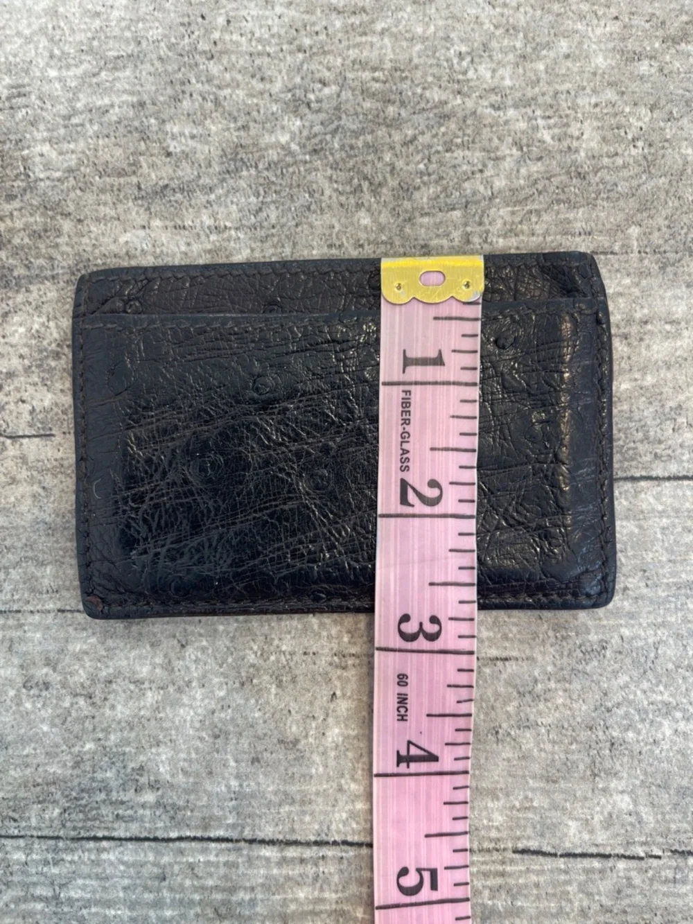 Gucci Mens Leather Card Holder Wallet